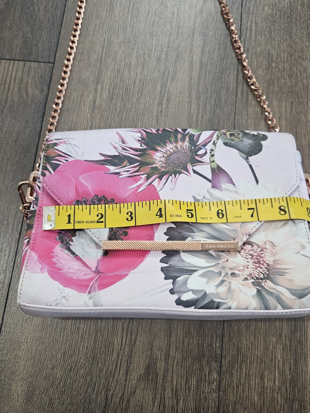 Ted Baker Floral Crossbody Bag - Picture 4 of 7